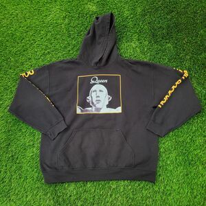 Queen Hoodie Large 24x25 Black We-Will-Rock-You